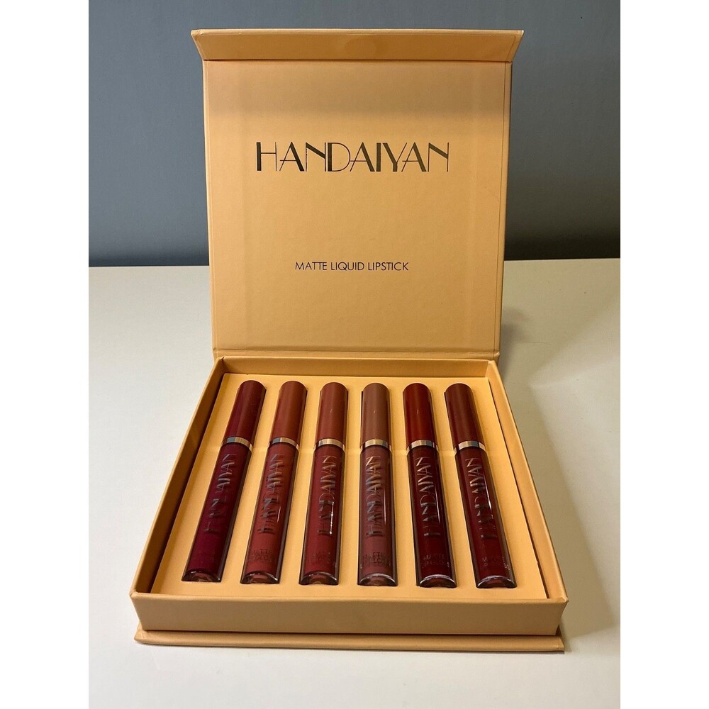 New 6 Piece Matte Liquid Lipstick Set Gift Women Teen Make Up Lot